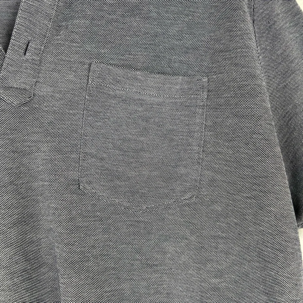 Banana Republic Mens Polo Large Grey Casual Front‎ Pocket Golf Outdoor Preppy